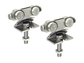 Kit de 2 montures en inox