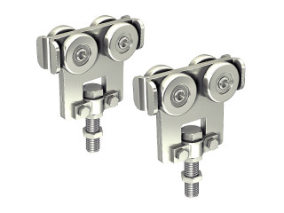 Kit de 2 montures en inox