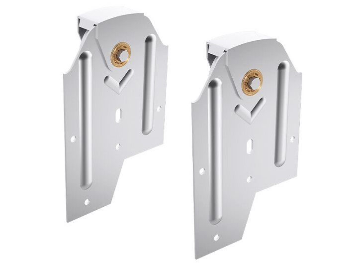 Kit de 2 montures fixation sur plat
