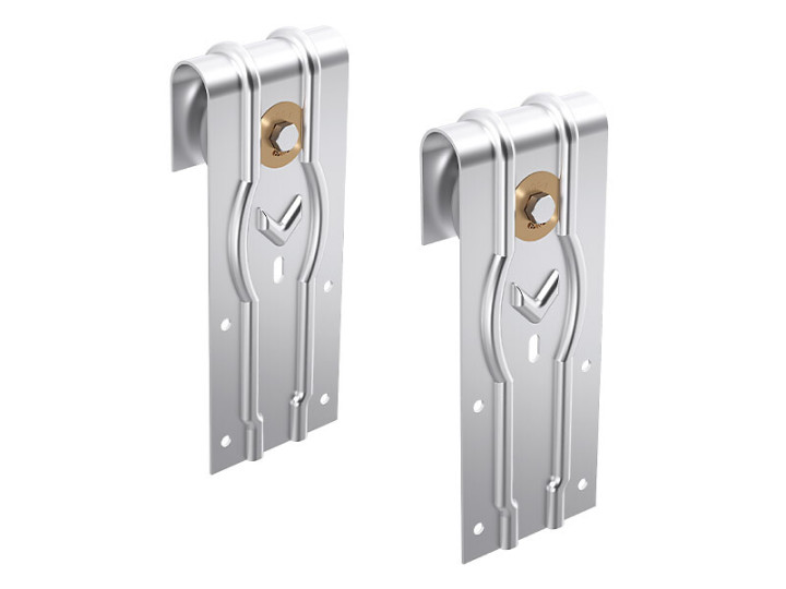 Kit de 2 montures fixation sur plat