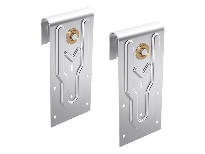 Kit de 2 montures fixation sur plat