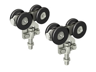 Kit de 2 montures fixation sur chant