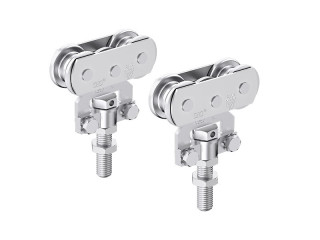 Set de 2 montures fixation sur chant
