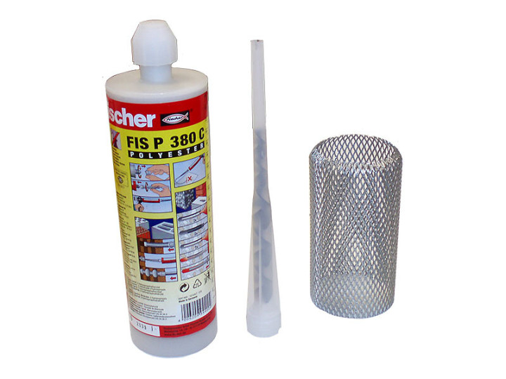 Kit résine de scellement chimique pour 1 gond motorisé