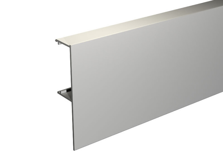 Bandeau en aluminium anodisé - 1,40 m