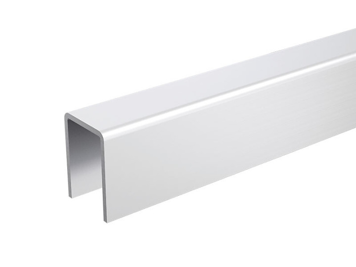 Profil U en aluminium - 1,95 m
