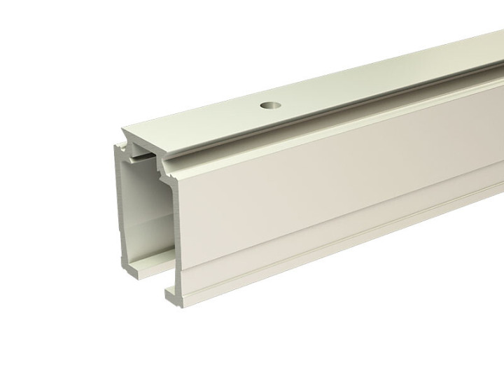 Rail en aluminium anodisé - 1,95 m