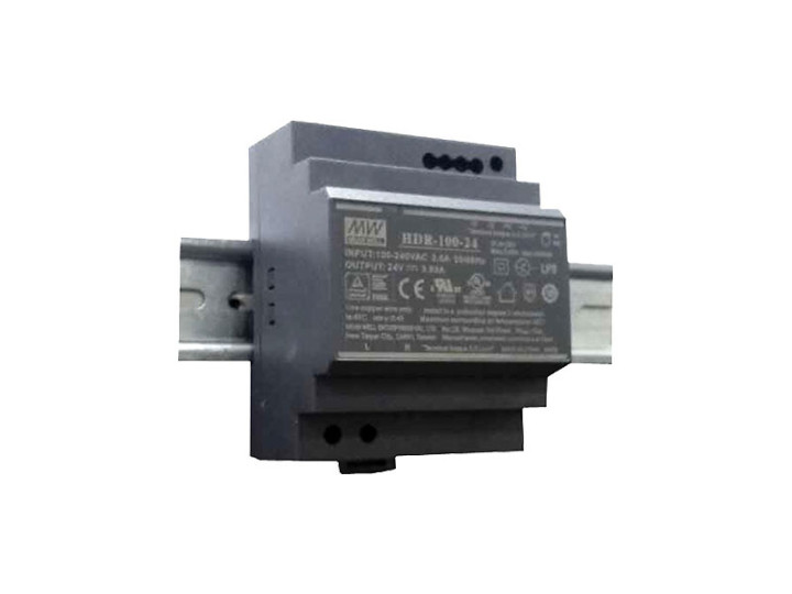 Alimentation à découpage pour rail DIN 220V/24VDC 100W