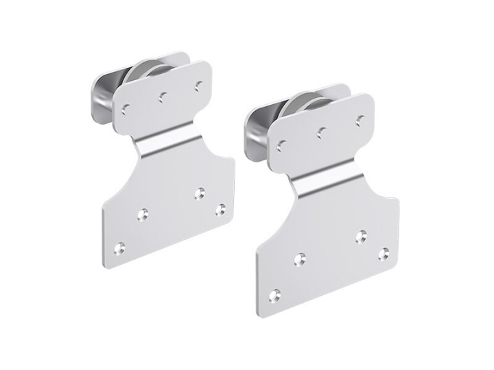 Kit de 2 montures fixation sur plat
