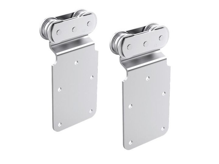 Kit de 2 montures fixation sur plat