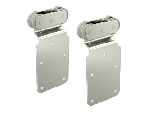 Kit de 2 montures fixation sur plat