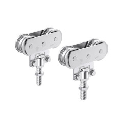 Kit de 2 montures fixation sur chant