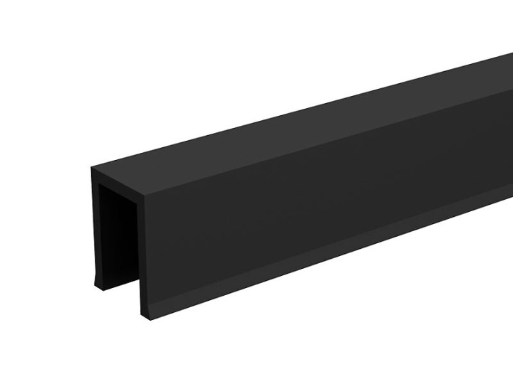 Profil U guidage PVC SAF - 1,10 m