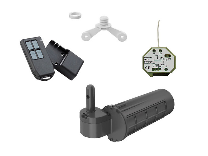 Motorisation radio WIBAT® Ø14 droite