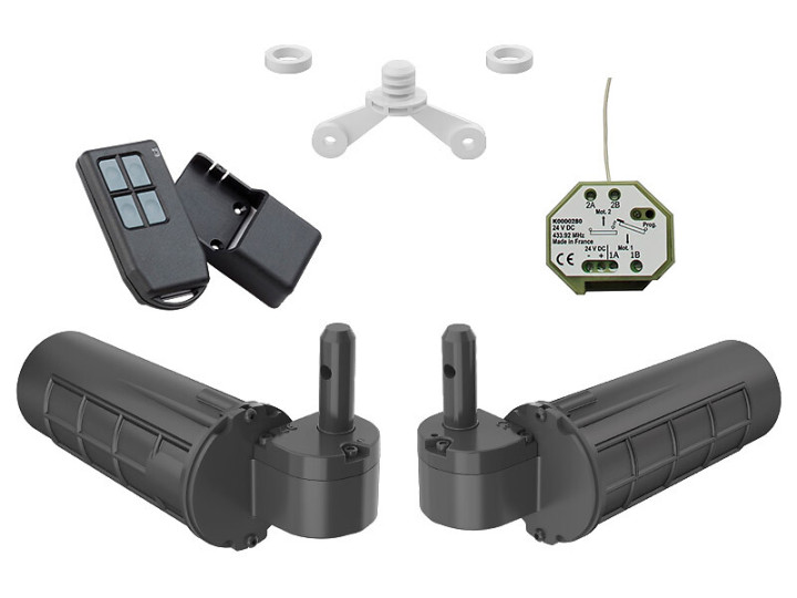 Motorisation radio WIBAT® Ø12 gauche et droite
