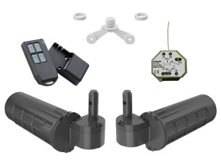 Motorisation radio WIBAT® Ø12 gauche et droite