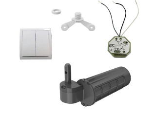 Motorisation filaire WIBAT® Ø12 droite