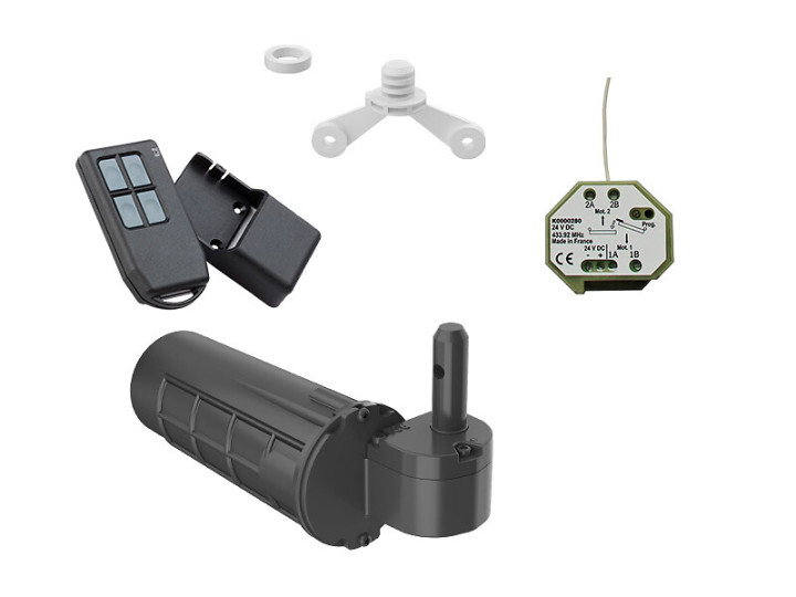Motorisation radio WIBAT® Ø16 gauche