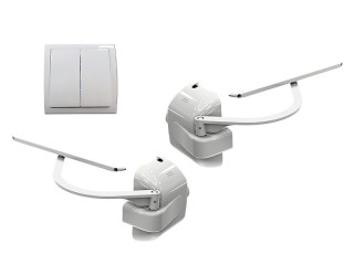 Motorisation filaire WIBAT® applique gauche et droite