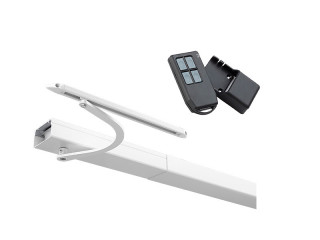 Motorisation radio WIBAT® linteau - baie de 400 à 800 mm - blanc
