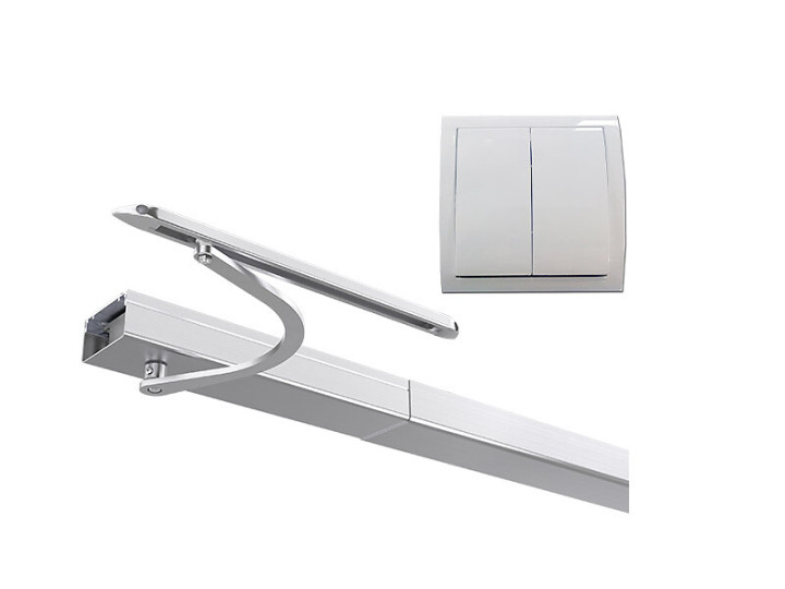 Motorisation filaire WIBAT® linteau - baie de 400 à 800 mm - brut