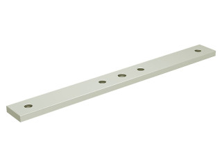 Platine en inox pour fixation sur chant 