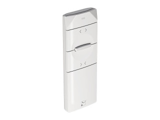 Télécommande radio pour motorisation solaire - blanche