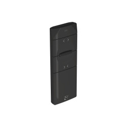 Télécommande radio pour motorisation solaire - noire