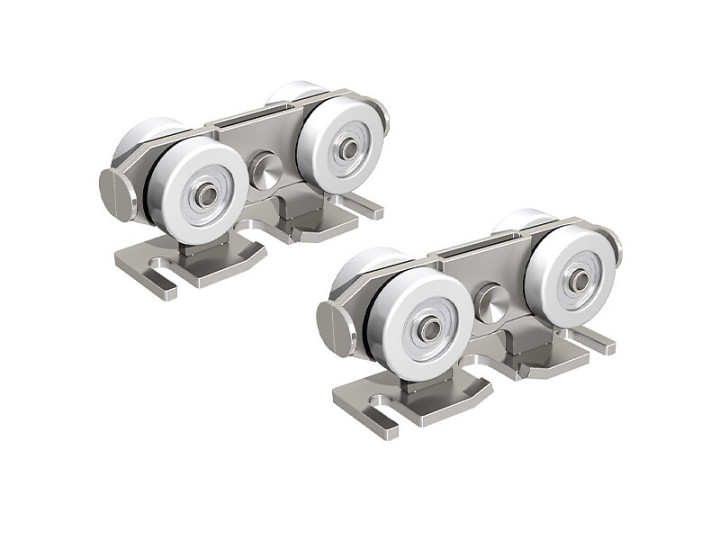 Kit de 2 montures avec armature en inox