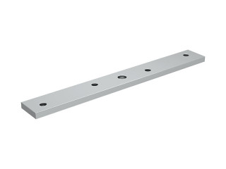 Platine en inox 316L pour fixation sur chant