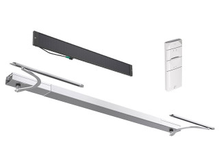 Motorisation radio pour volet 2 battants WIBAT® linteau solaire - baie de 800 à 1300 mm - brut