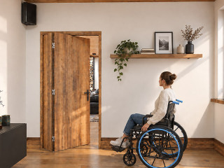 SAF®-FOLD - Système coulissant accordéon pour portes en bois