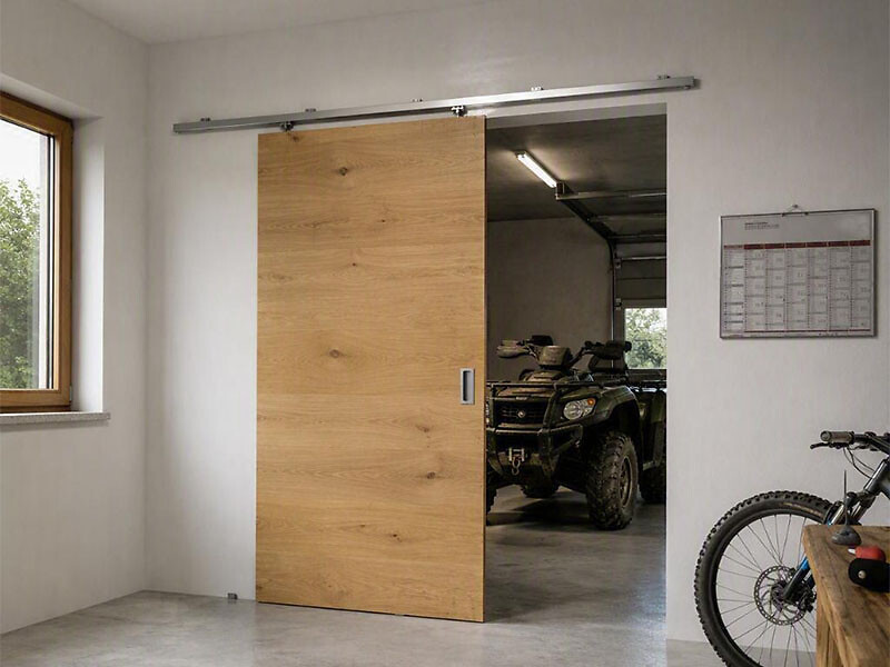 CADETTE - Système coulissant droit pour portes en bois