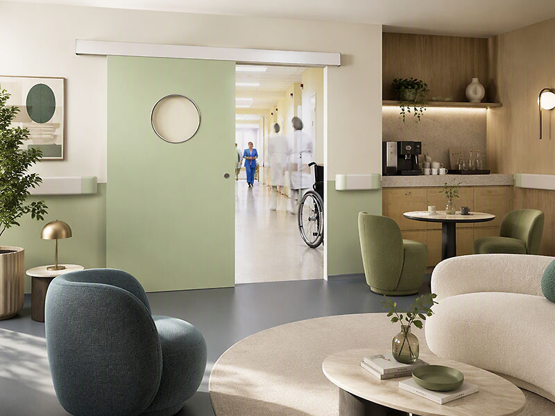 SOFTCLOSE - Système coulissant à fermeture automatisée pour portes en bois